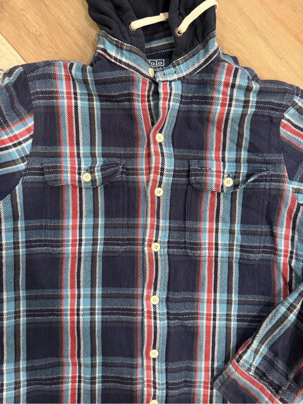 Vintage Polo fleece flannel jacket